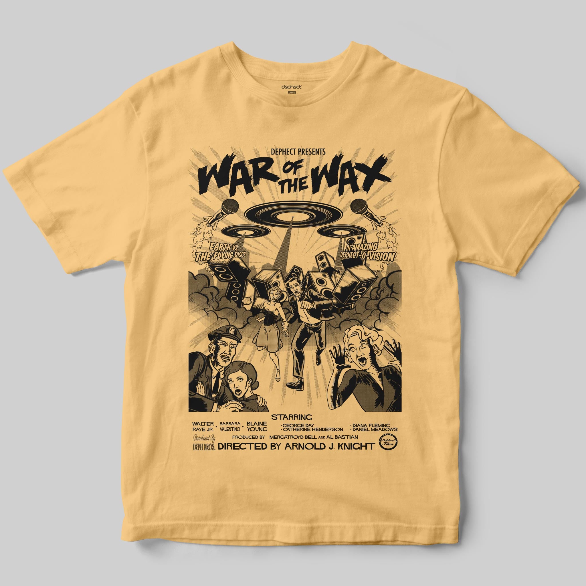 War of the Wax T-Shirt by Keshone
