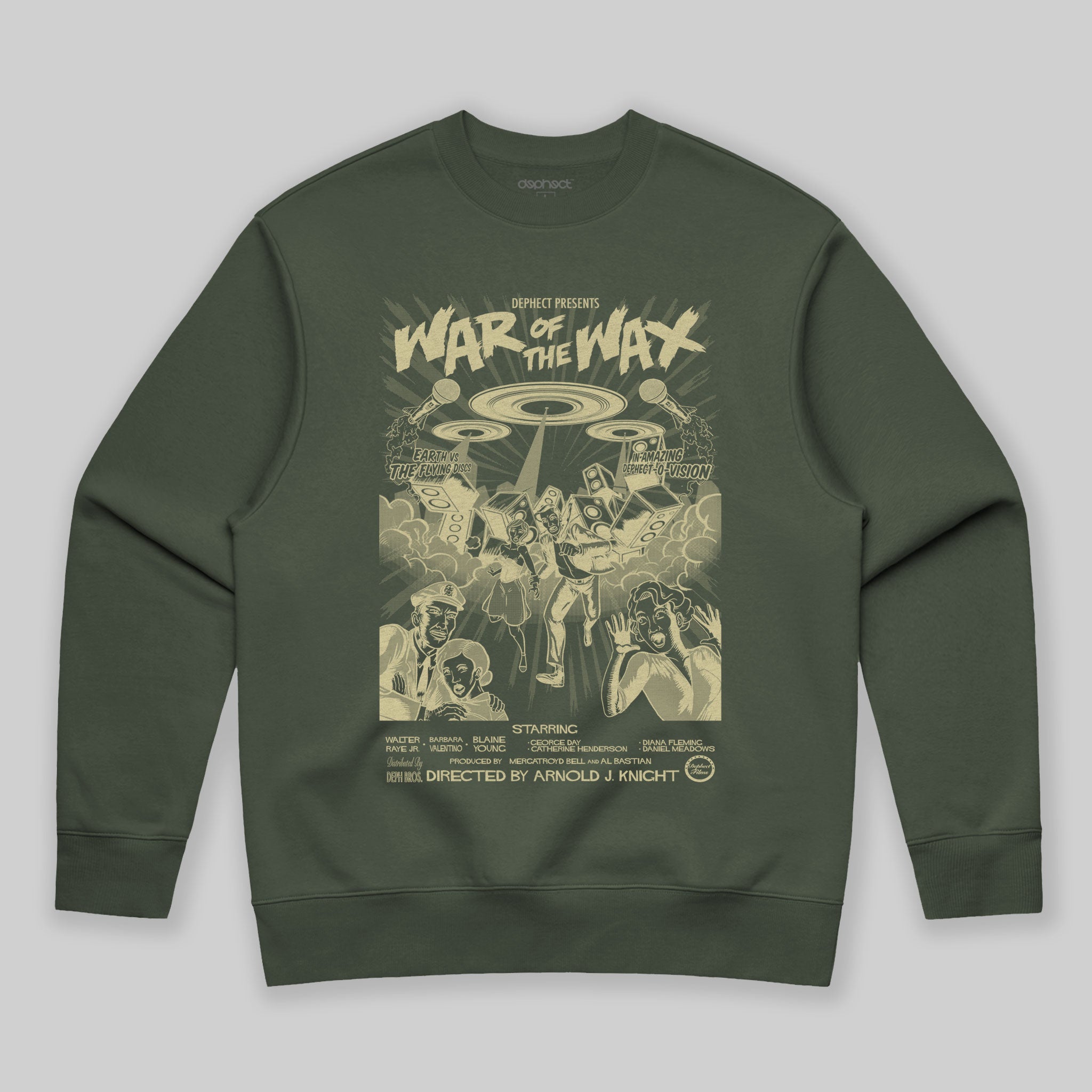 War of the Wax Sweatshirt by Keshone