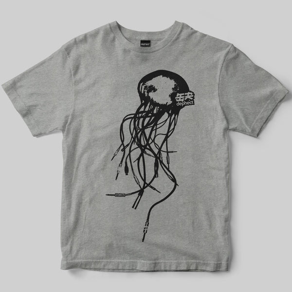 Audiofish T-Shirt / Heather Grey / by Keshone