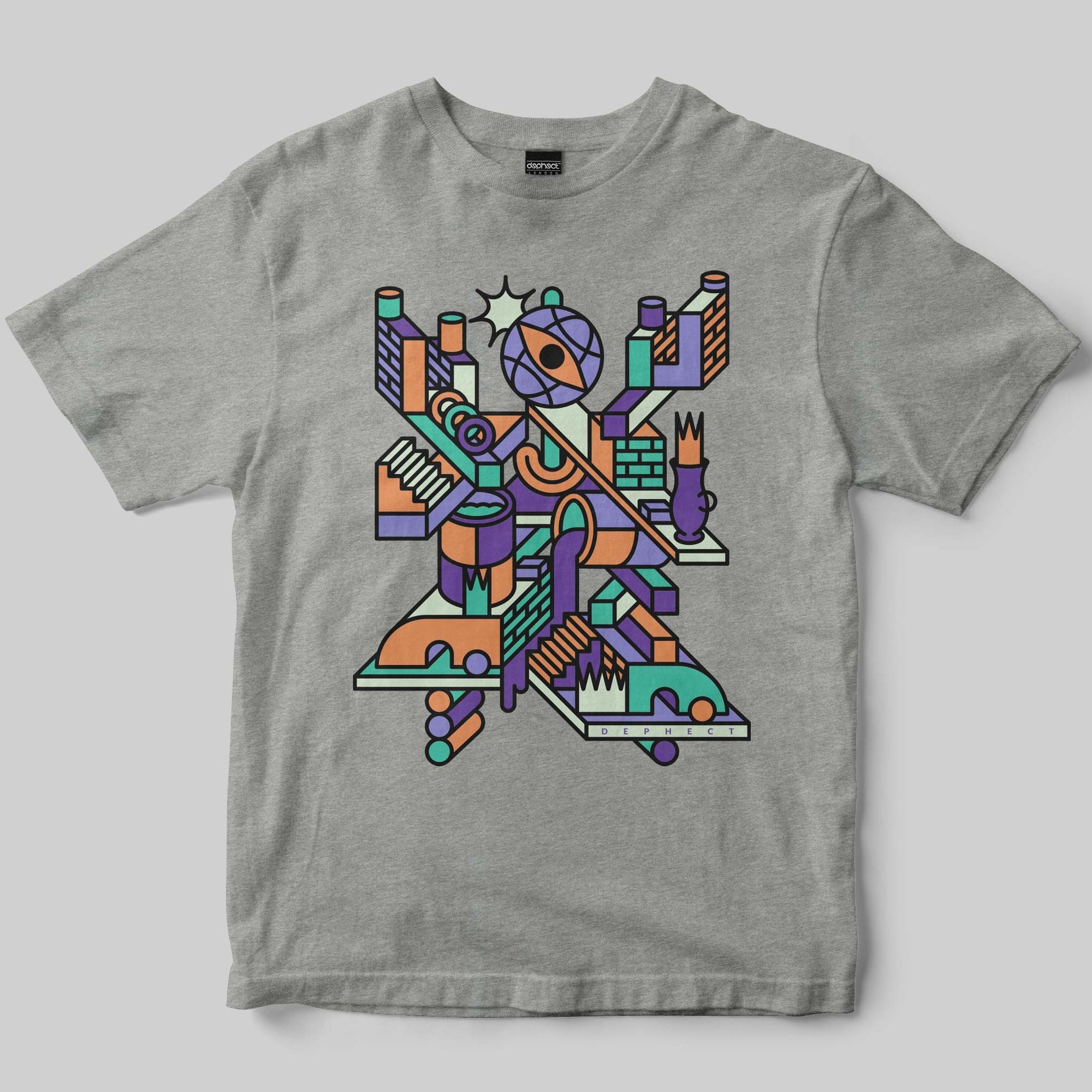 Balance T-Shirt / Heather Grey / by Jari Johannes