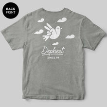 Dove T-Shirt / Heather Grey / by Fried Cactus Studio