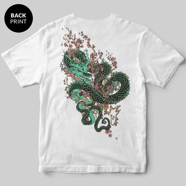 Dragon T-Shirt / White / by Mike Winnard