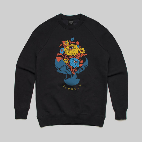 Expand Sweatshirt / Black / by Iain Macarthur