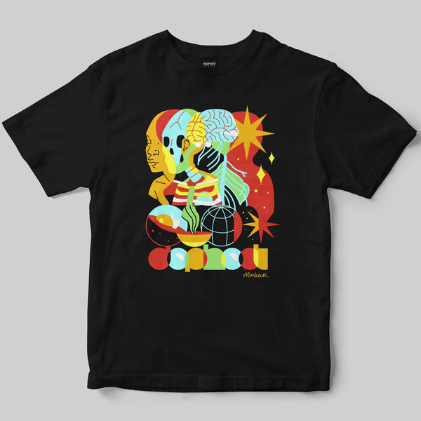 Full Cycle T-Shirt / Black / by André Morebeck