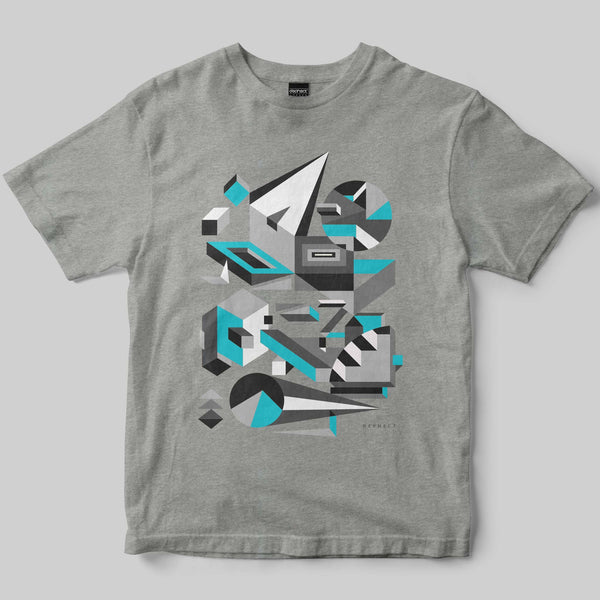 Geo T-Shirt / Heather Grey / by Sam Elgreco
