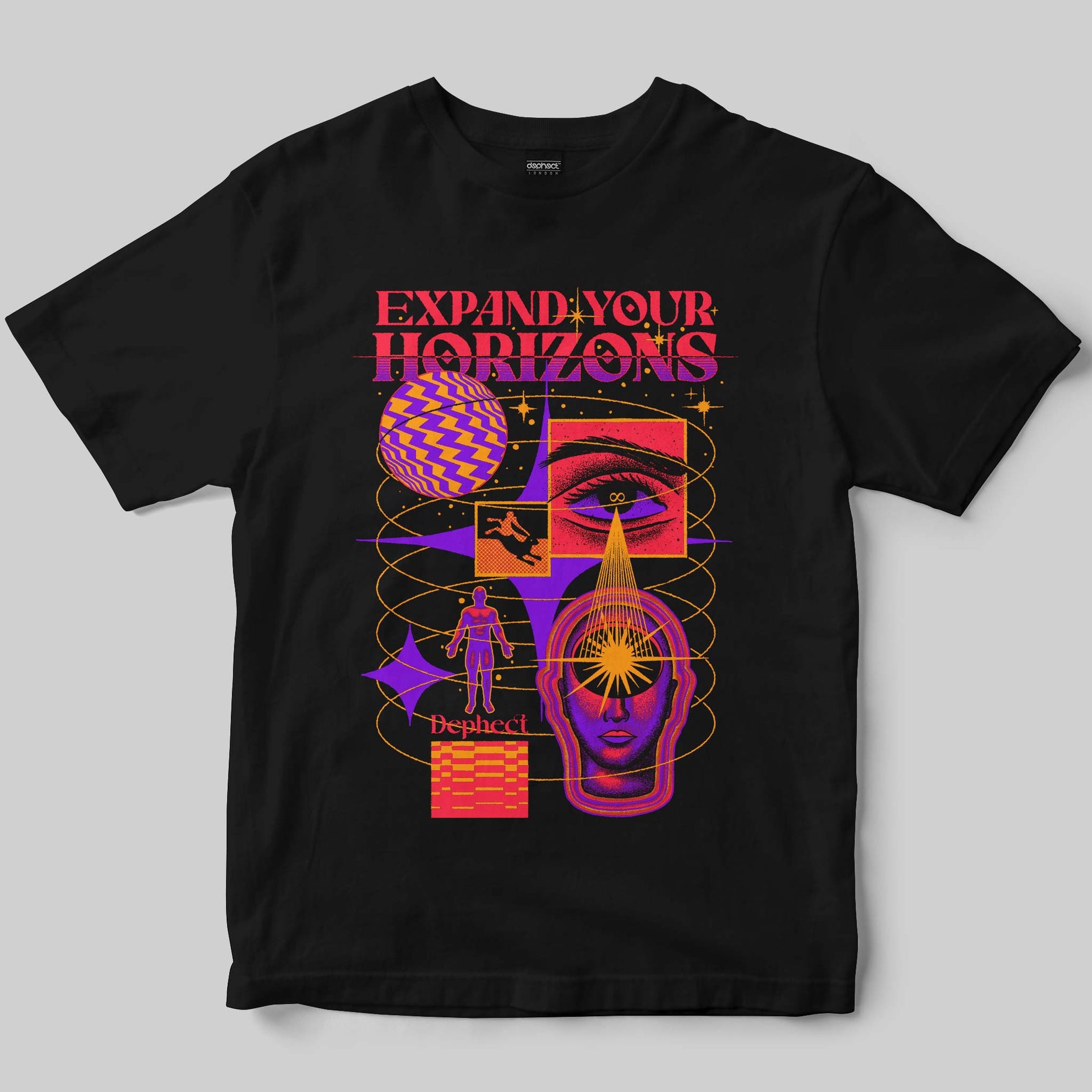 Horizons T-Shirt / Black / by Manifiesto 79