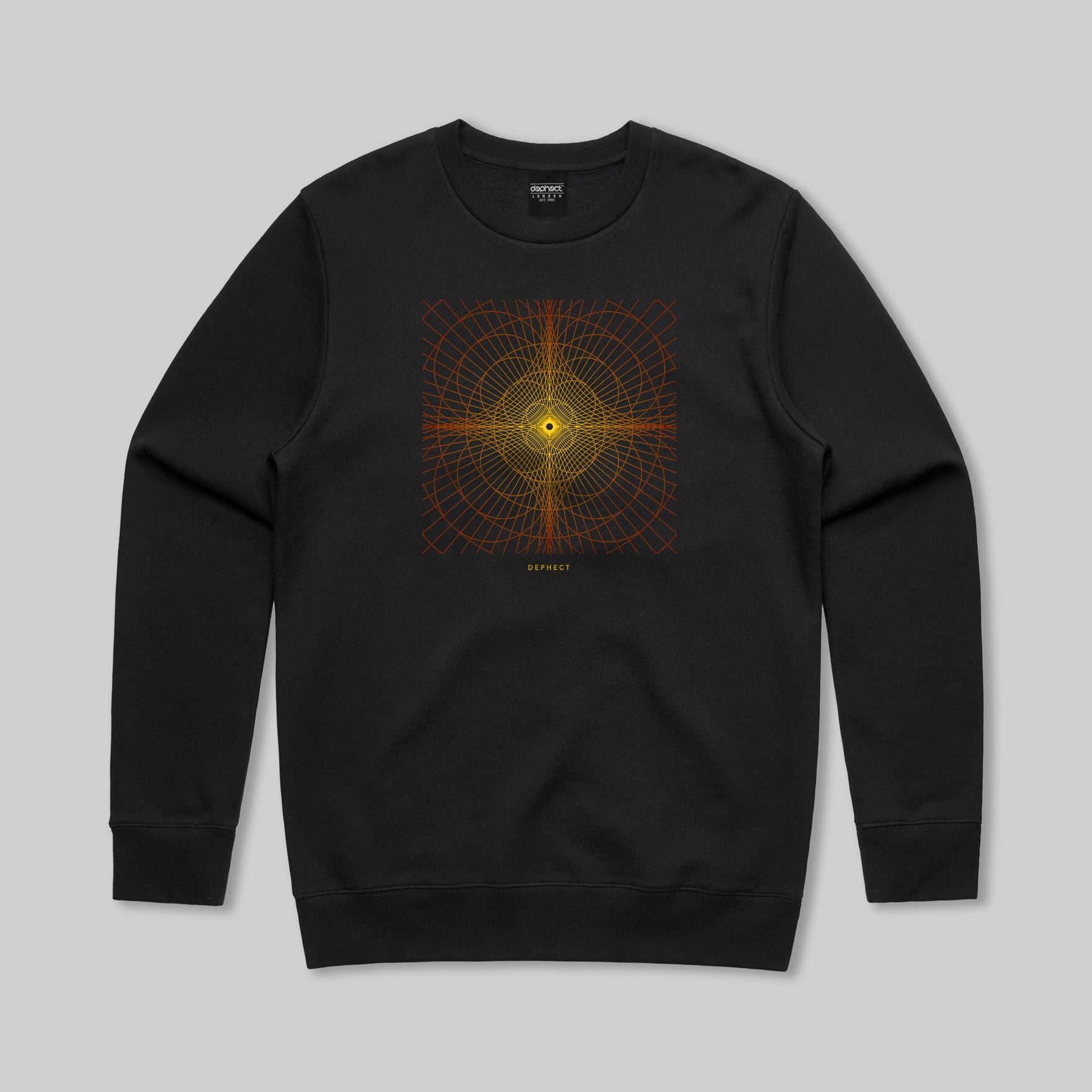Infinity Sweatshirt / Black / by Robert Anderson