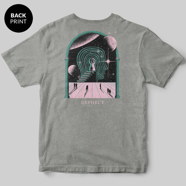 Key T-Shirt / Heather Grey / by Manifiesto 79