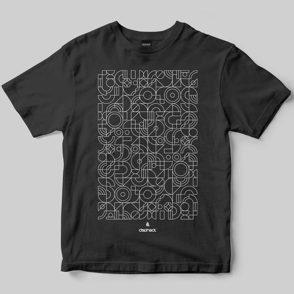 Mosaic T-Shirt / Charcoal / by Robert Anderson