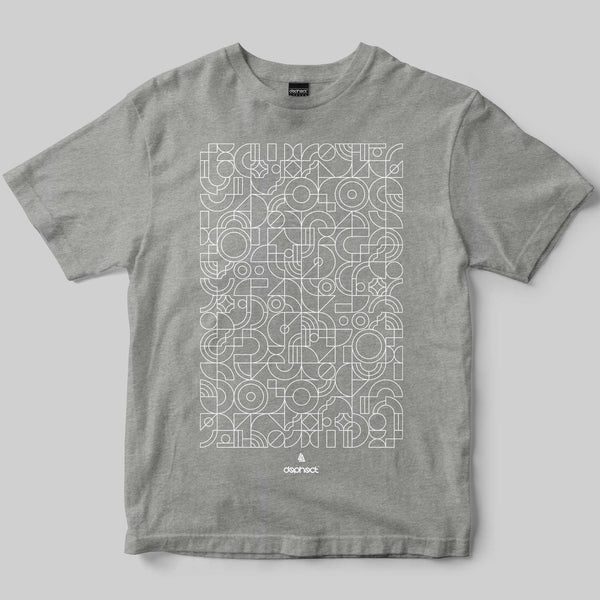 Mosaic T-Shirt / Heather Grey / by Robert Anderson