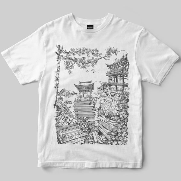 Mystic Beats T-Shirt / White / by Mike Winnard