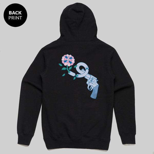 Piece Hoody / Black / by Rister