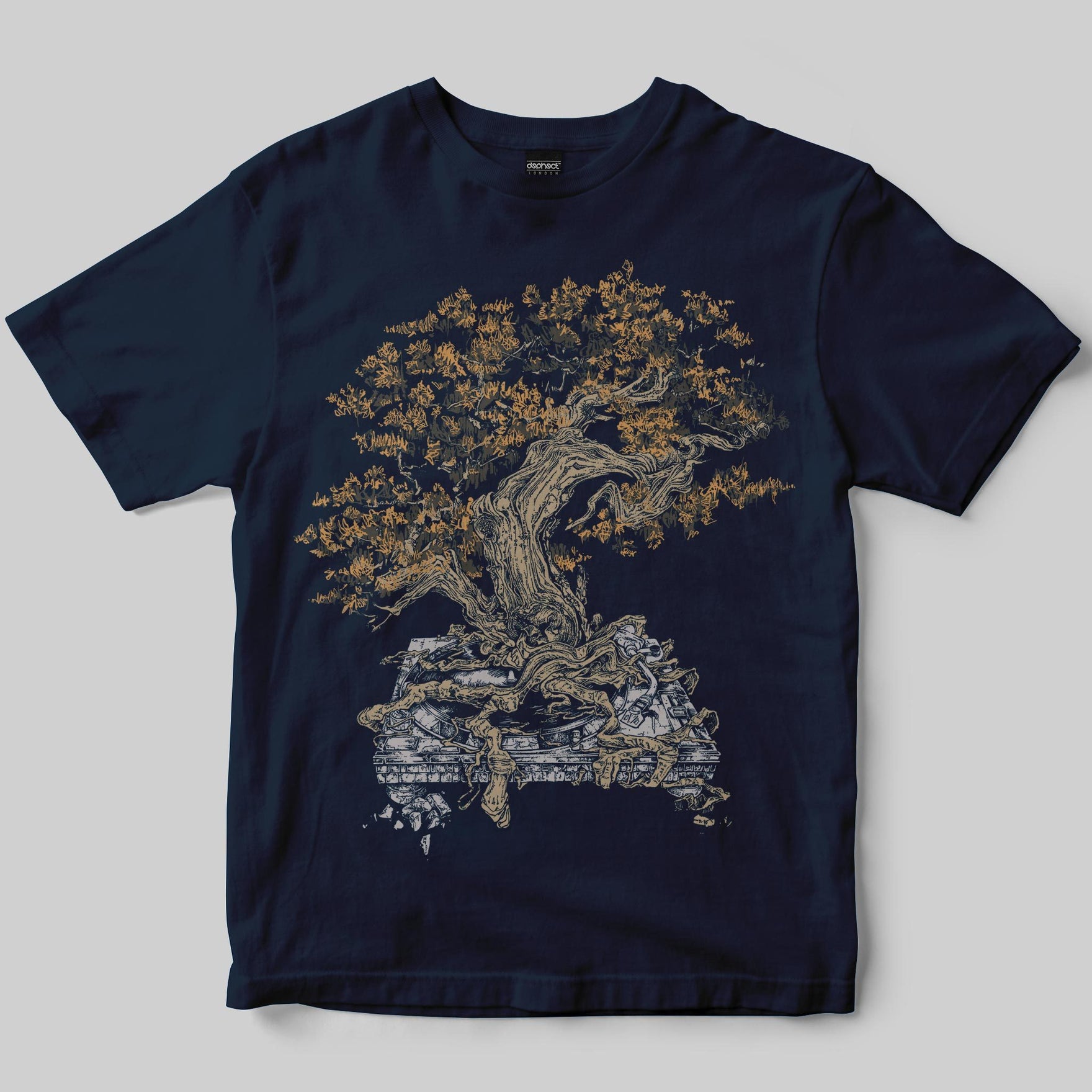 Planted T-Shirt / Navy / by Mike Winnard