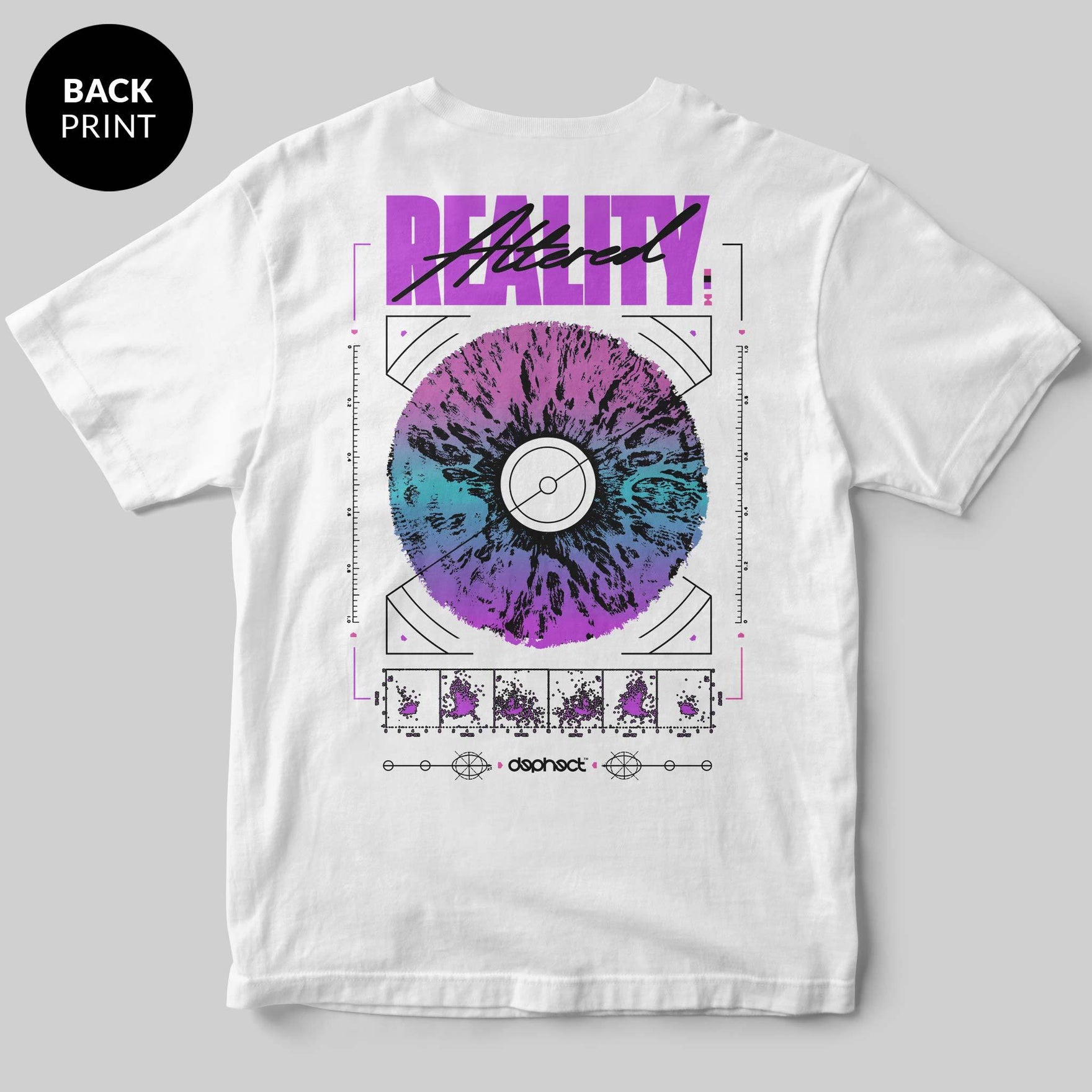 Reality T-Shirt / White / by Silica