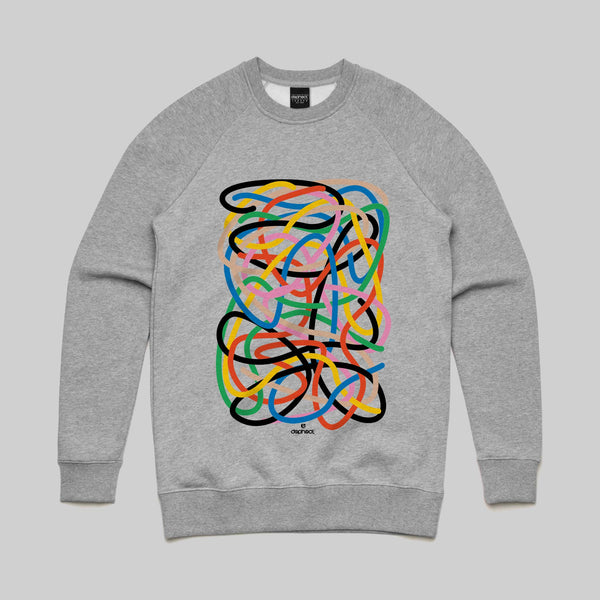 Tangled Sweatshirt / Light Heather / by Posterlad