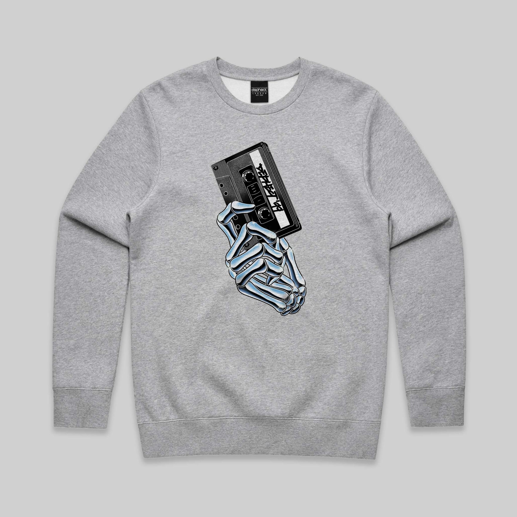 Taped Sweatshirt / Athletic Heather / by Heeey!