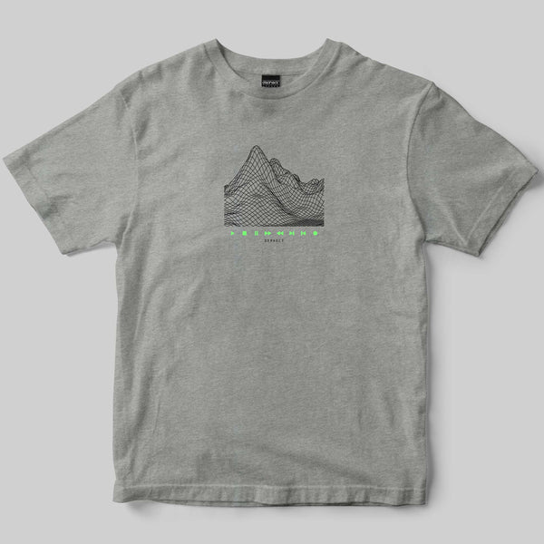 Terrain T-Shirt / Heather Grey / by Matt Drane