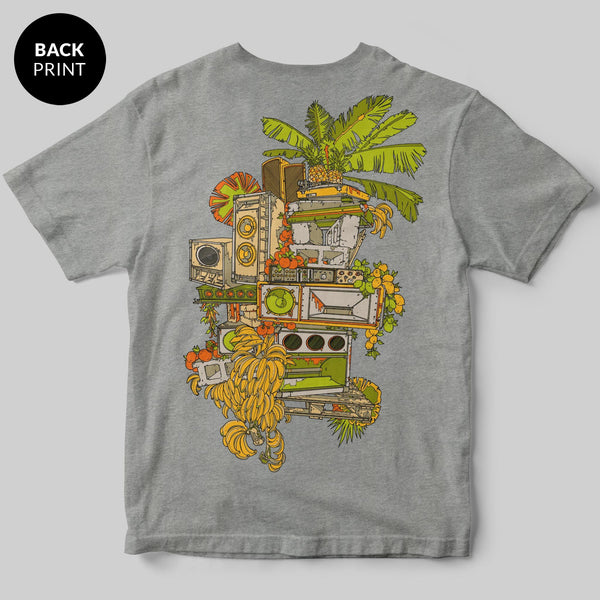 Tropical Beats T-Shirt / Heather Grey / by Mike Winnard