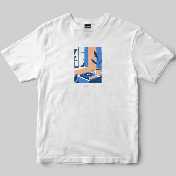 Window T-Shirt / White / by Miles Tewson